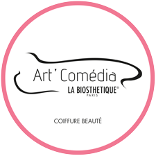 Création du logo Art'Comedia - coiffure et beauté