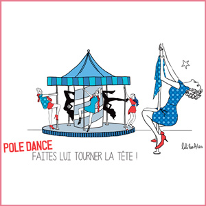 Illustration pole-dance, just-oneday.fr, danse, chorégraphie